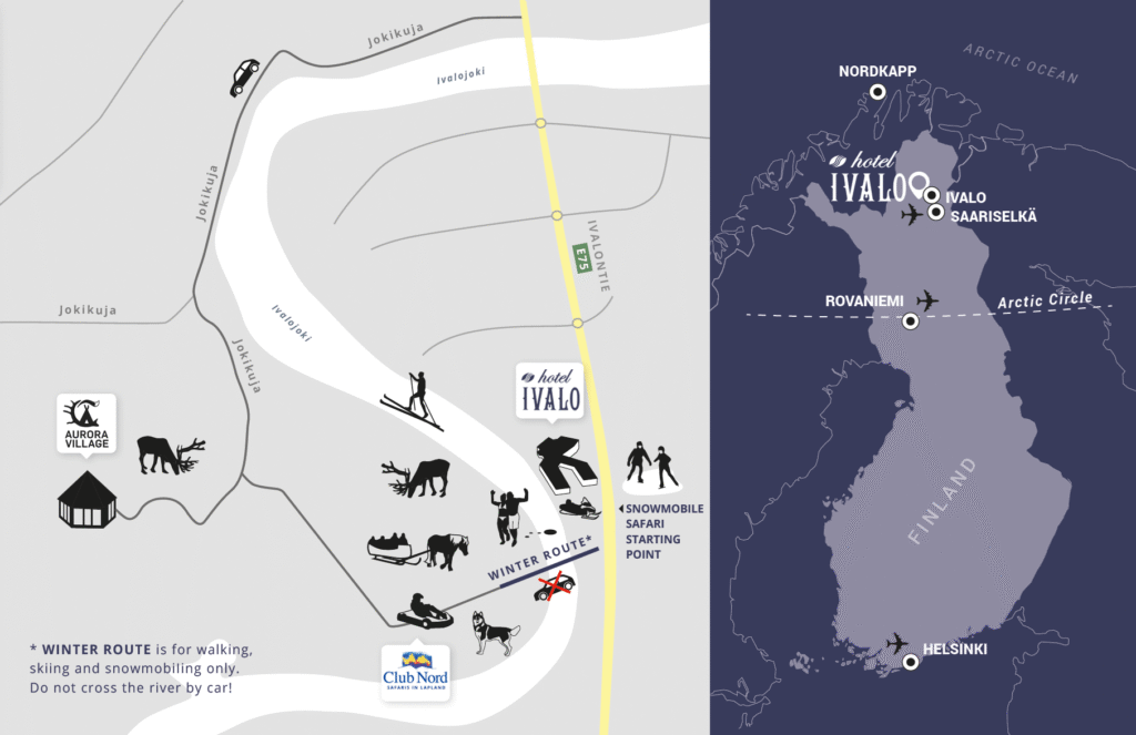 Hotel Ivalo location on map